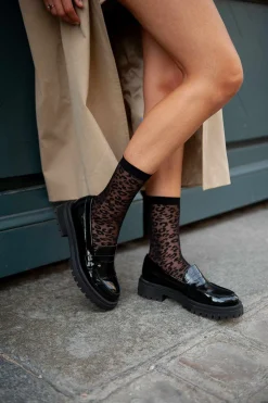 Bons baisers Leopard Sock Fashion